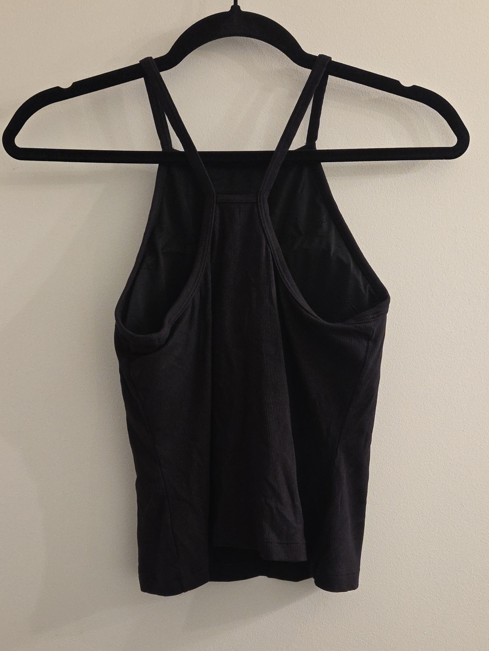Athleta Ribbed Racerback Tank In Black, Size S - Picture 2 of 2